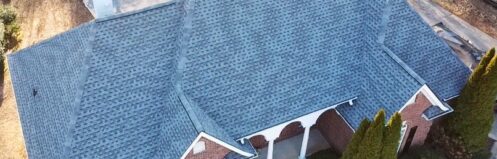 Shingle roof