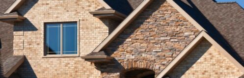 brick and stone home